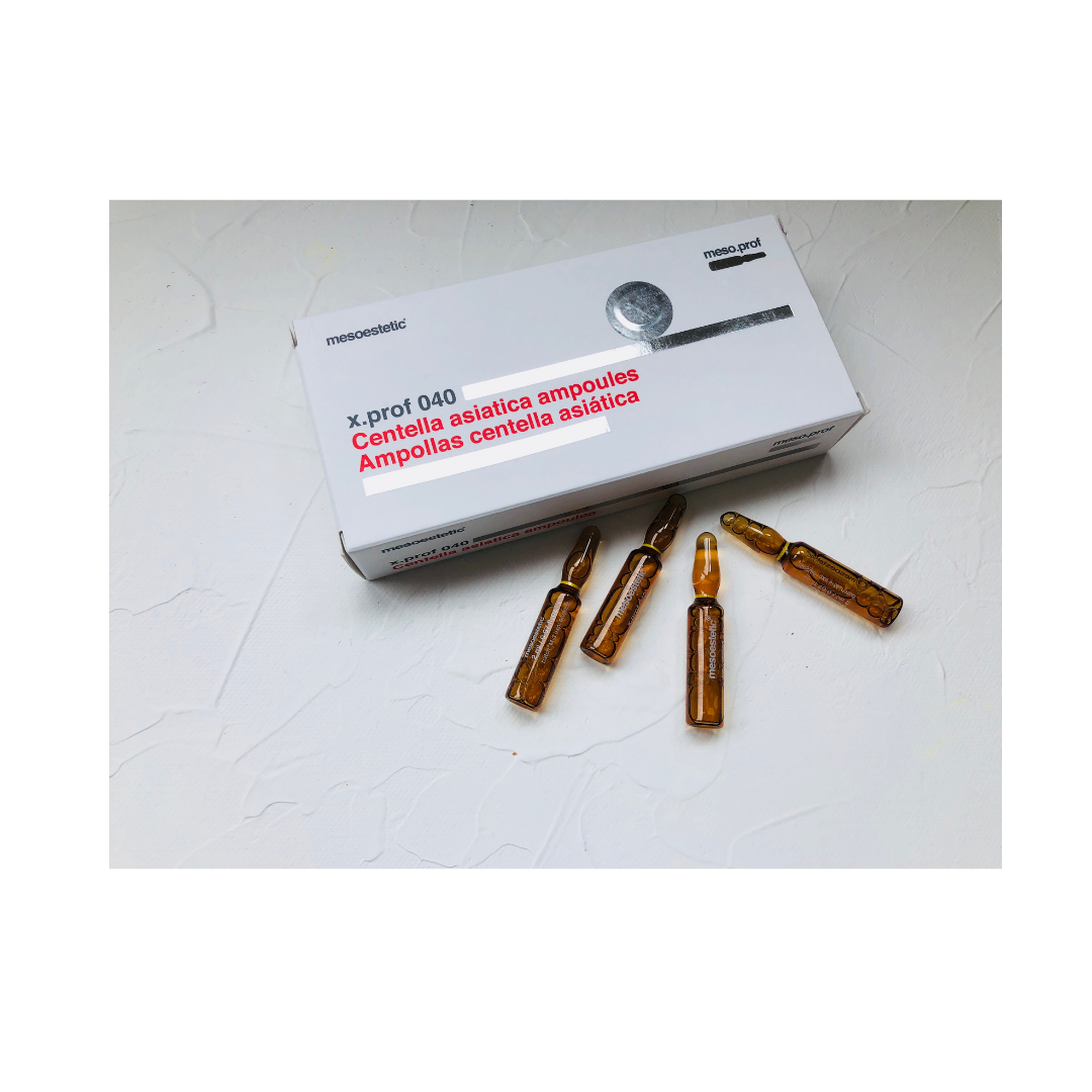 Mesoestetic 積雪草抗炎修復精華 X.Prof 040 Centella Asiatica Ampoules - Image 2
